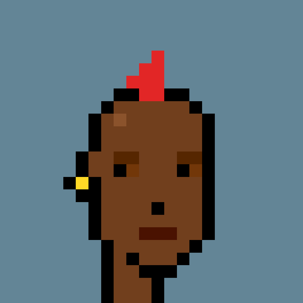 CryptoPunk #2008, representative collection PFP